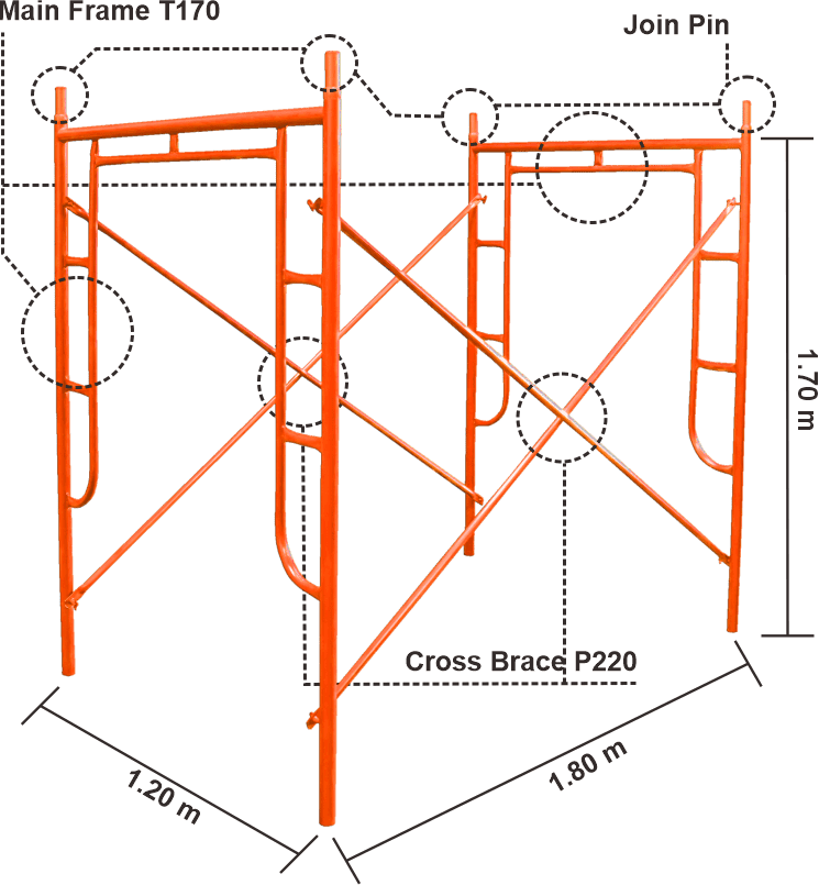 frame system di bandung